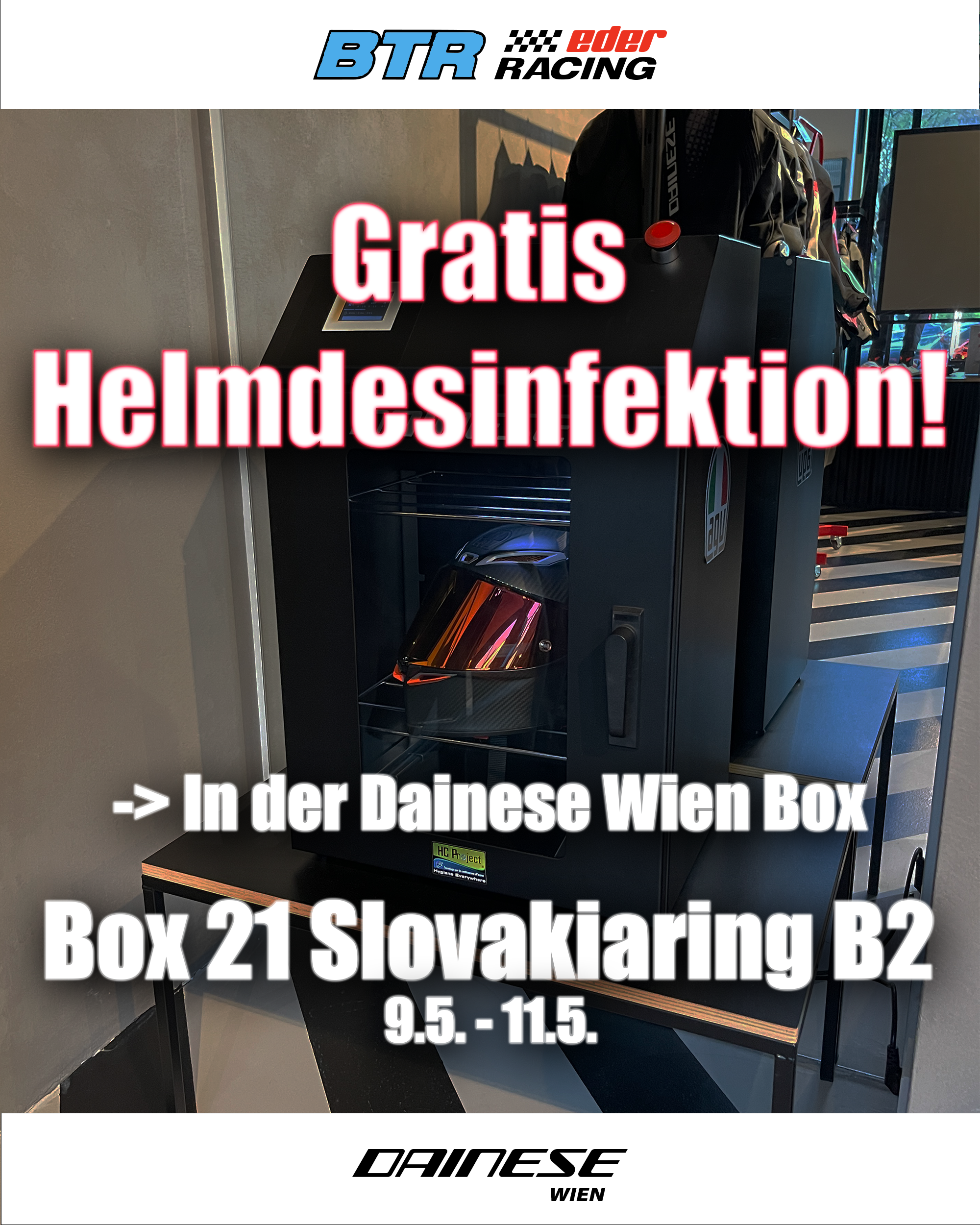 Helm Desinfektion B2